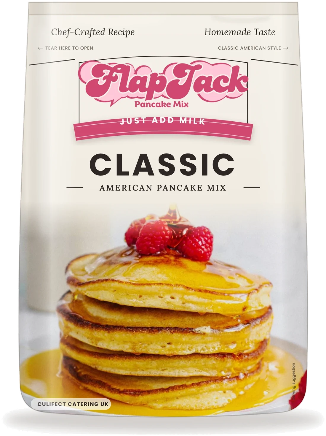 Flapjack Pancake Mix pouch