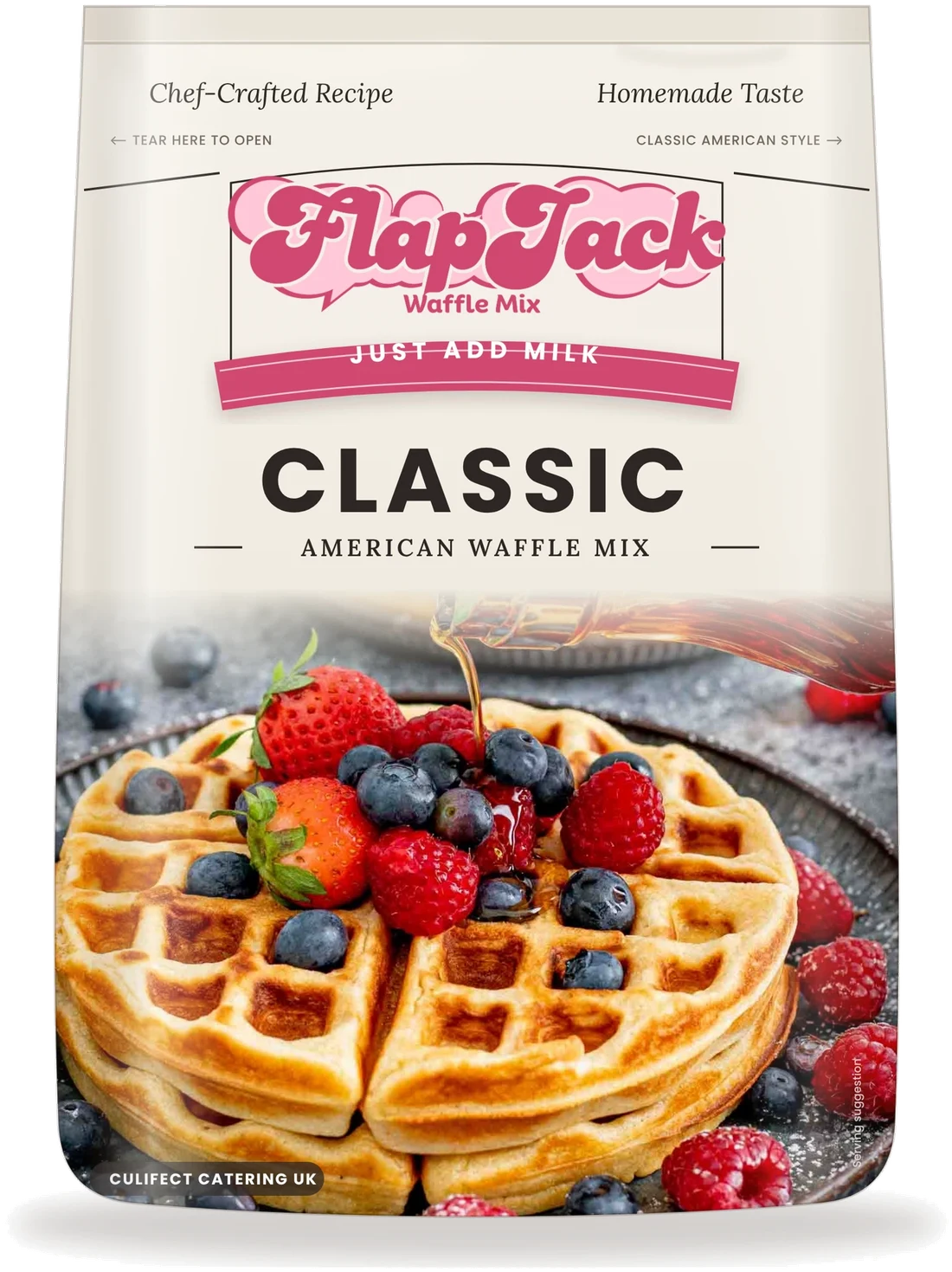 Flapjack Waffle Mix pouch